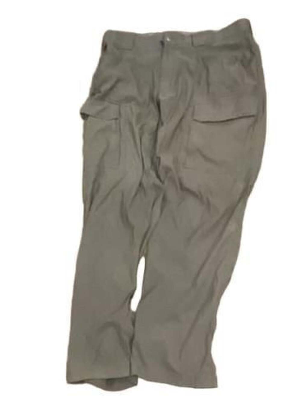 Duluth Trading Cargo Pants 34 x 32 Olive Green Relaxed Fit